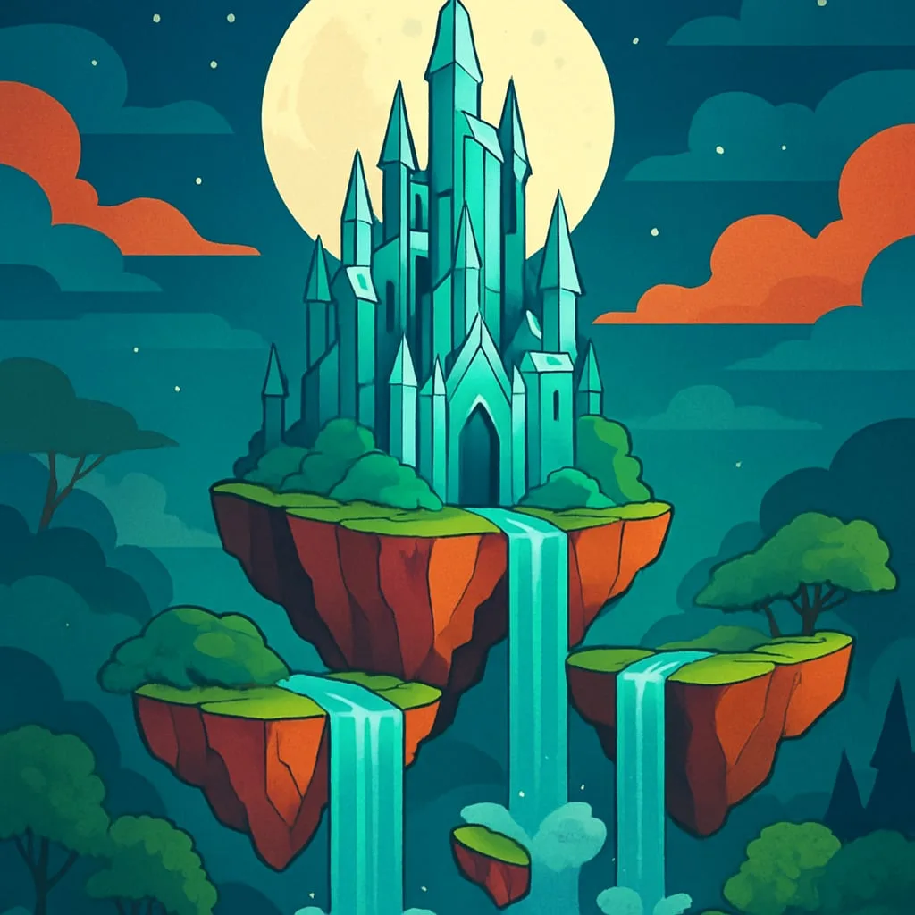 Cover of Fantasy Realms Coloring Pages