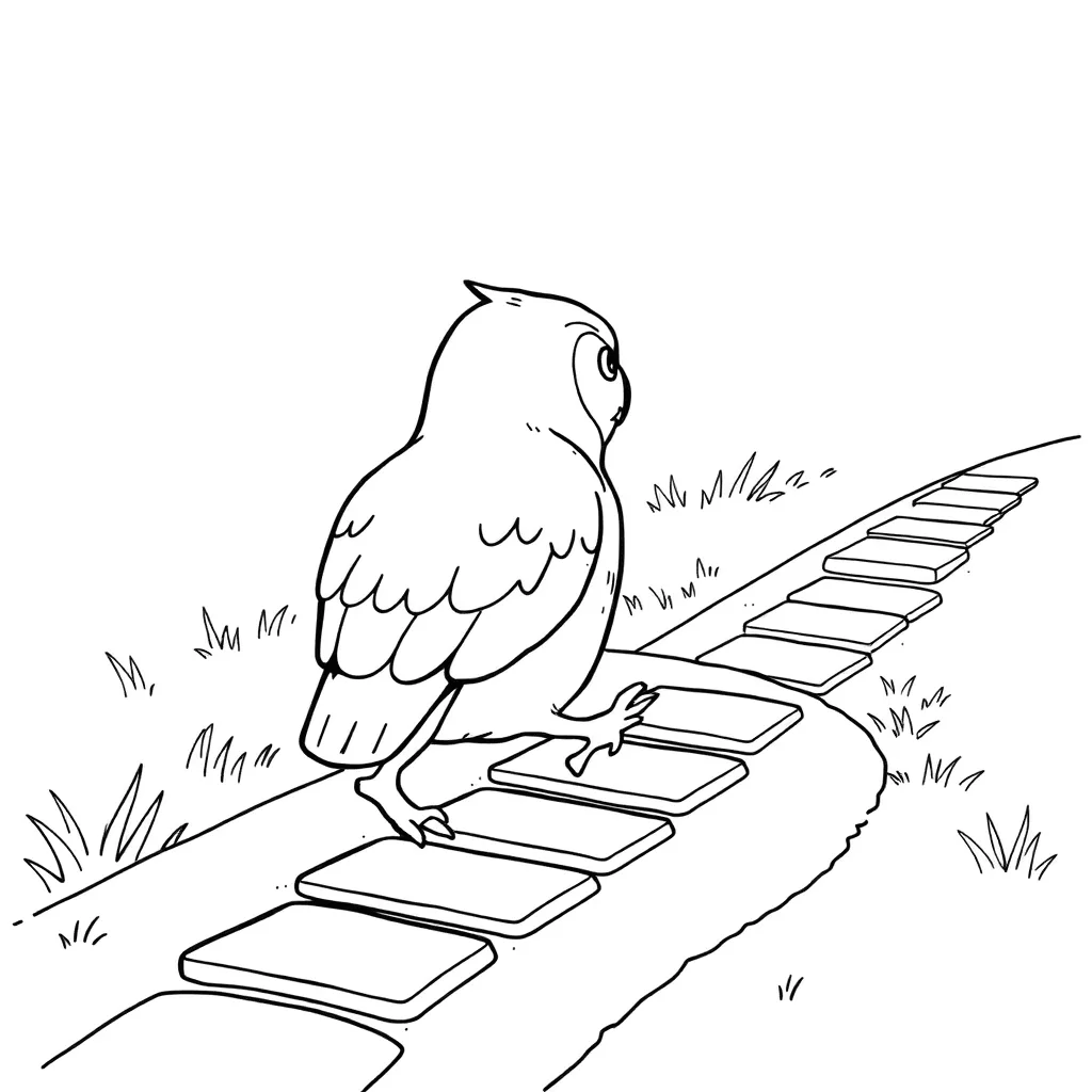 Page 5 of Cute Woodland Friends Coloring Pages